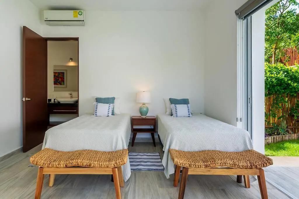 Luxury Private 3Bed Villa, Garden, Pool,Security Tulum